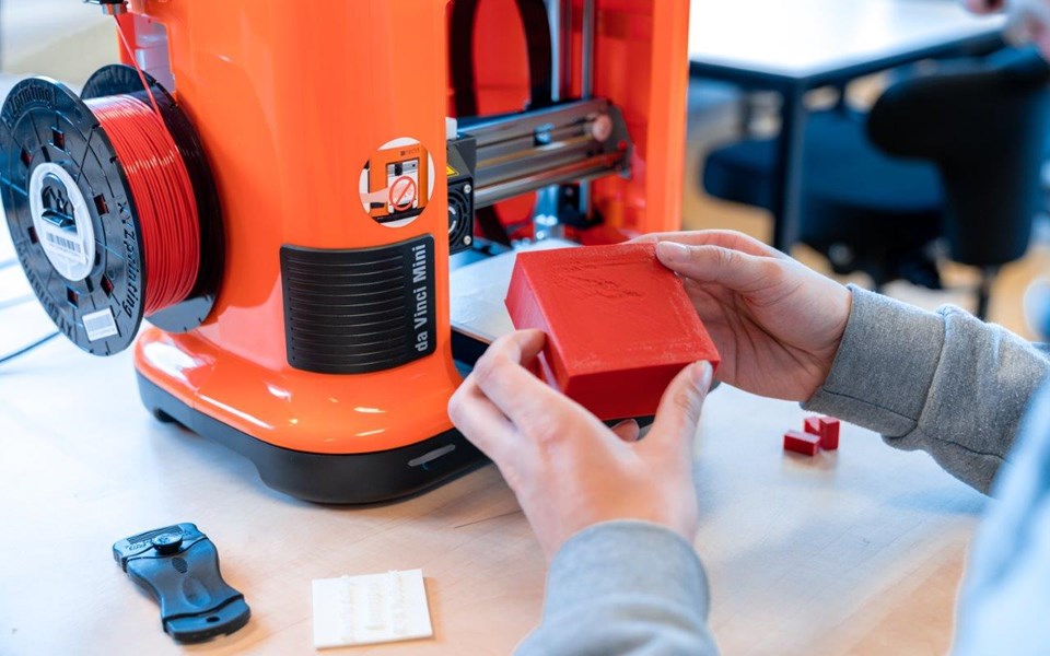 3D printer van de opleiding Medewerker ICT Support