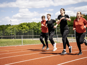 Studenten Handhaving werken aan hun conditie