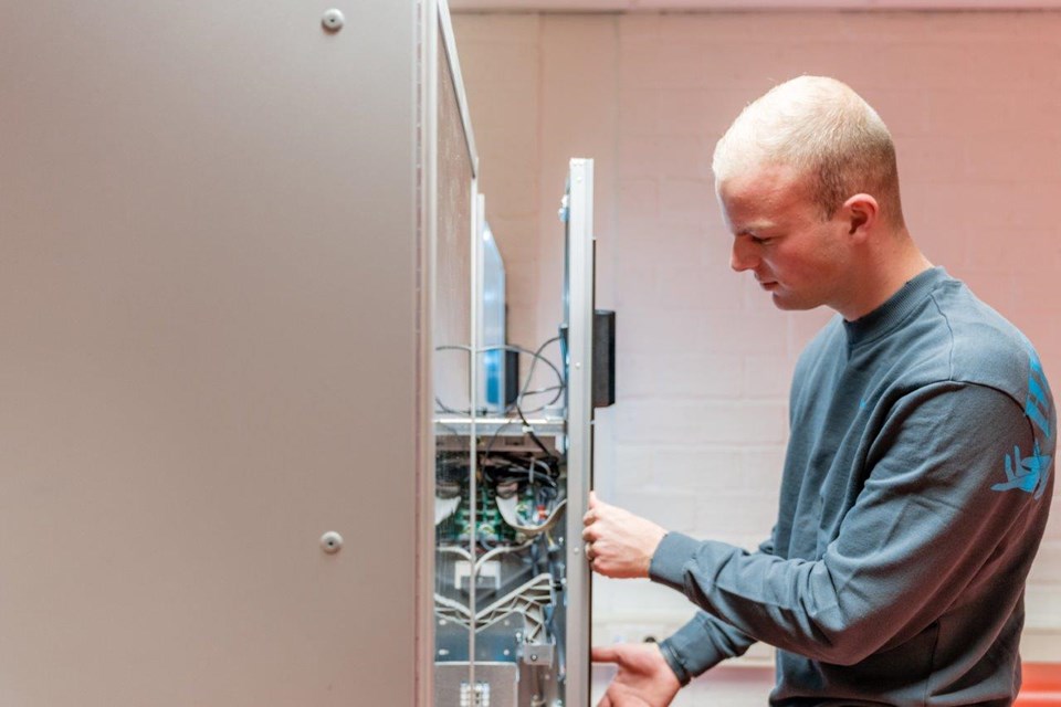 Student Facilitair sluit de automaat