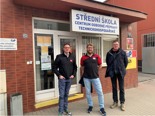 DC team in Praag voor waterstof practoraat